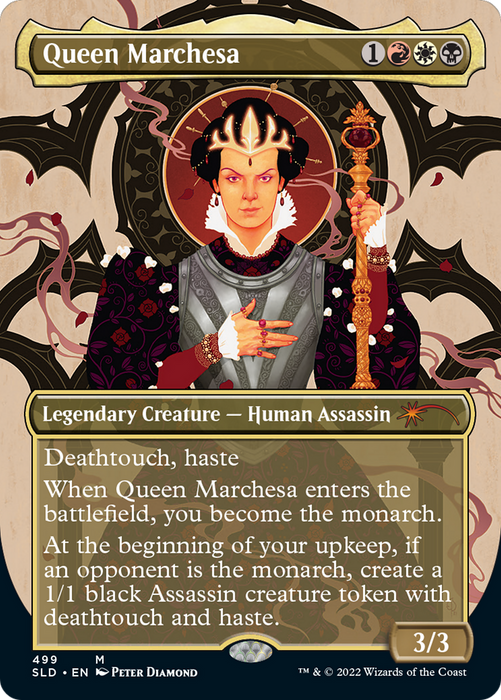 Queen Marchesa (SLD-499) - mythic (Borderless)