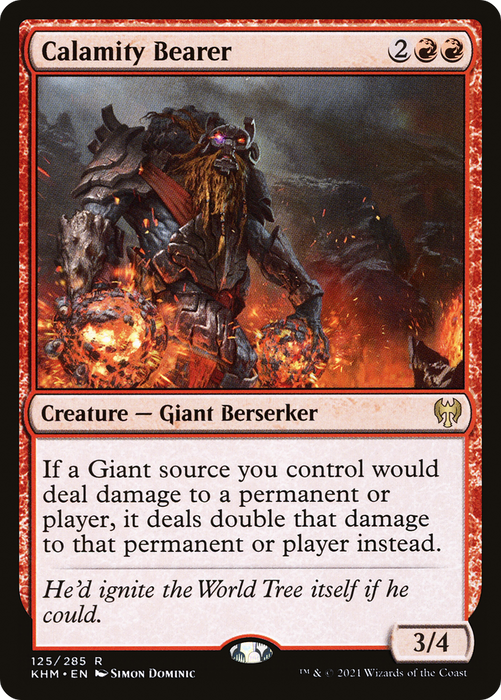 Calamity Bearer (KHM-125) - rare