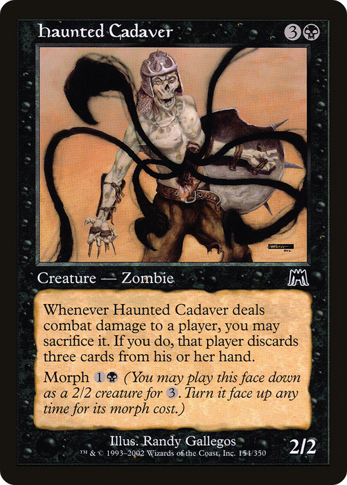 Haunted Cadaver (ONS-154) - common - Foil