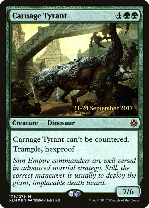 Carnage Tyrant (PRE-179S) - mythic - Foil