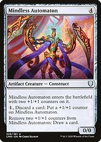 Mindless Automaton (CMR-326) - uncommon
