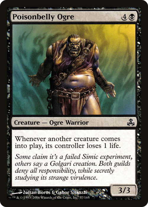 Poisonbelly Ogre (GPT-057) - common