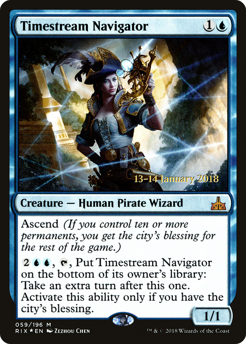 Timestream Navigator (PRE-59S) - mythic - Foil