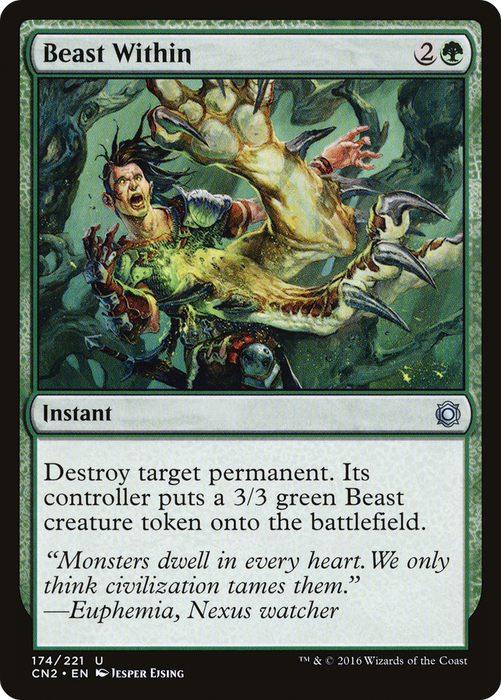 Beast Within (CN2-174) - uncommon - Foil