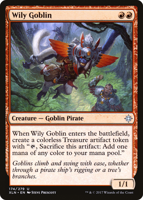 Wily Goblin (XLN-174) - uncommon - Foil
