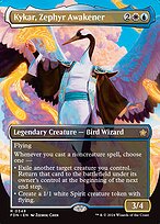 Kykar, Zephyr Awakener (FDN-348) - rare (Borderless) - Foil