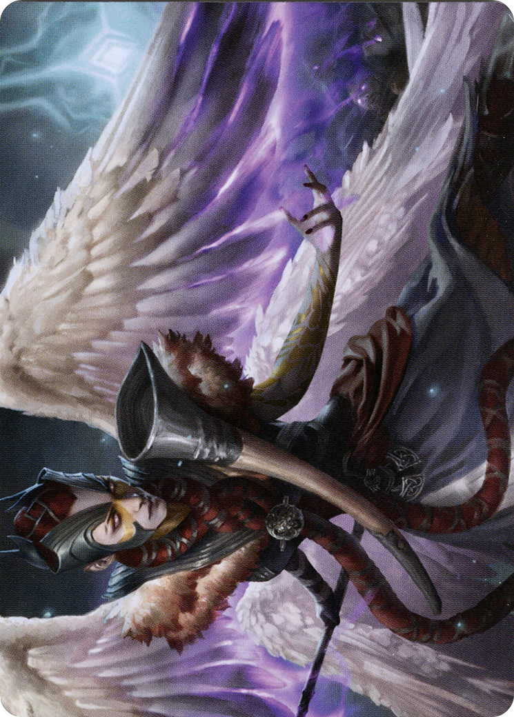 Firja, Judge of Valor // Firja, Judge of Valor (AKHM-056) - common (Borderless)