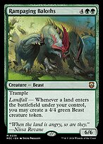 Rampaging Baloths (M3C-239) - mythic - Foil