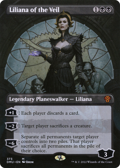 Liliana of the Veil (DMU-373) - mythic (Borderless)