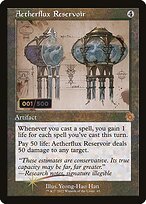 Aetherflux Reservoir (BRR-65Z) - mythic - Foil