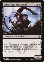 Bellowing Saddlebrute (KTK-064) - uncommon