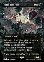 Relentless Rats (SLD-754) - rare (Borderless) - Foil
