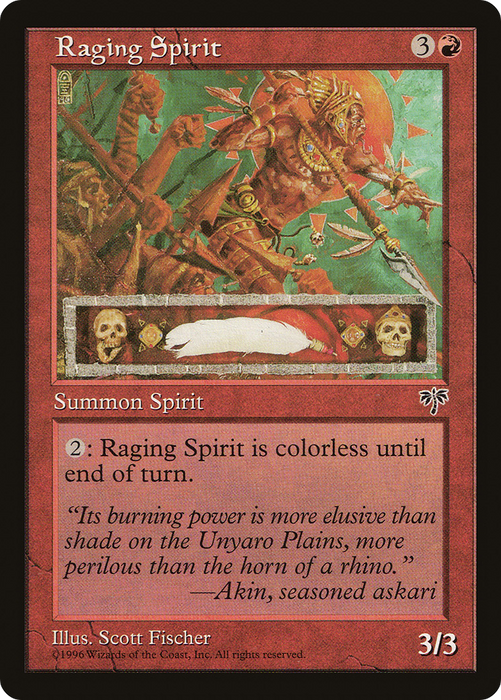 Raging Spirit (MIR-188) - common