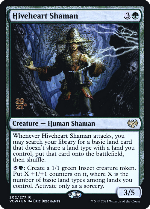 Hiveheart Shaman (PRE-202S) - rare - Foil