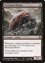 Mortician Beetle (ROE-117) - rare - Foil