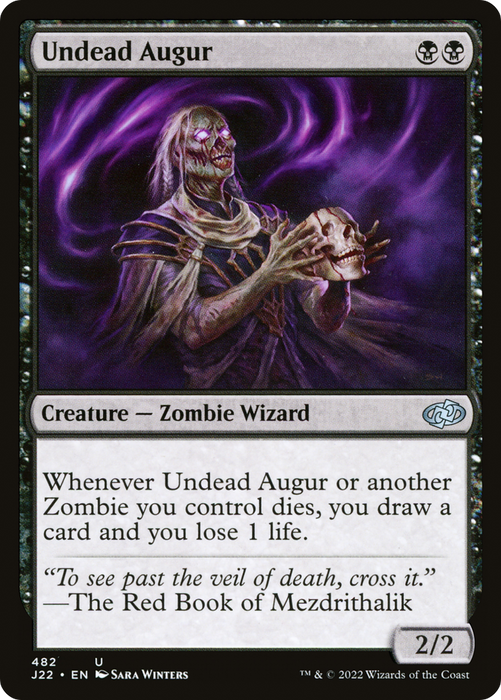 Undead Augur (J22-482) - uncommon