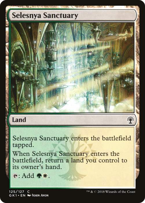 Selesnya Sanctuary (GR1-125) - common