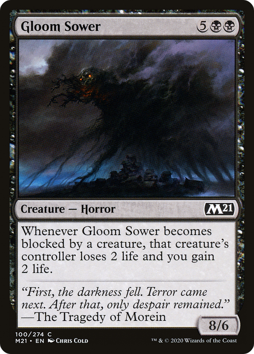 Gloom Sower (M21-100) - common
