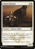 Abzan Falconer (LIST-KTK-2) - uncommon