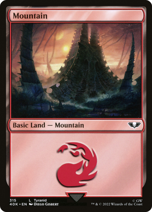Mountain (40K-315) - common