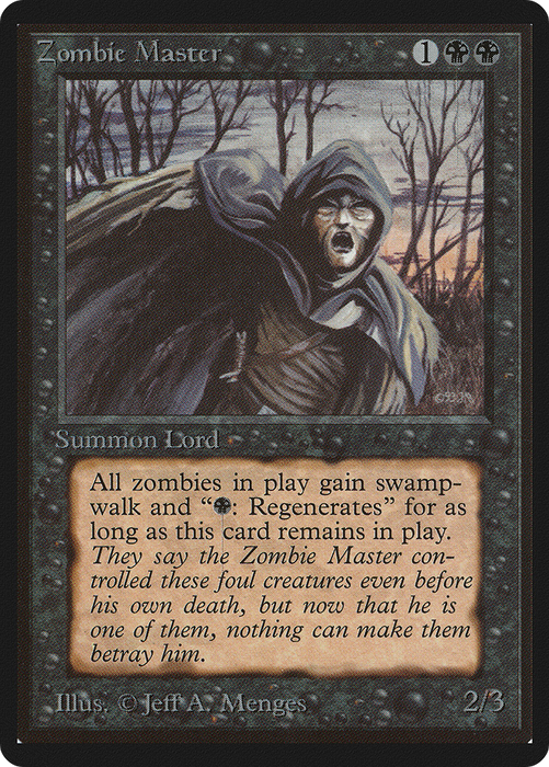 Zombie Master (LEB-138) - rare