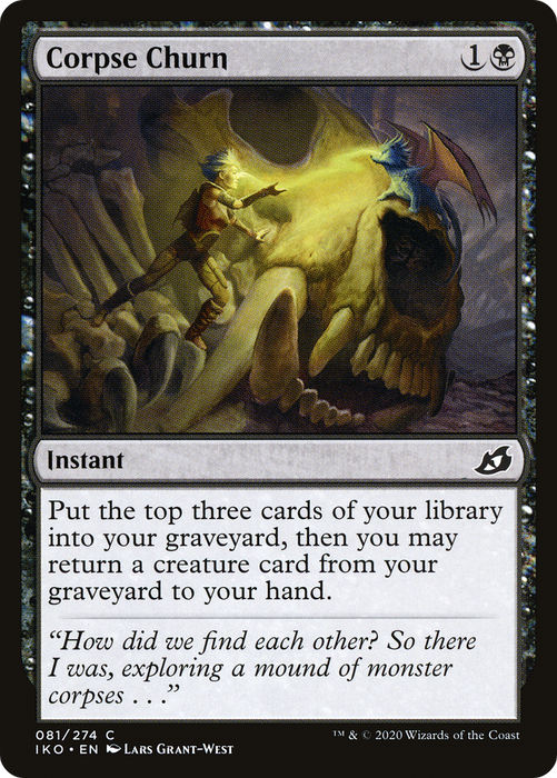 Corpse Churn (IKO-081) - common - Foil