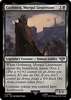 Gothmog, Morgul Lieutenant (LTR-087) - uncommon