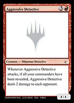 Aggressive Detective (UNK-CR03C) - common