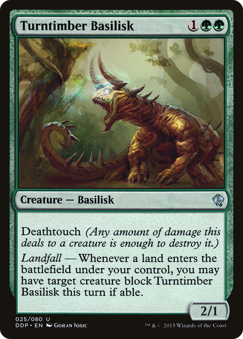Turntimber Basilisk (DDP-025) - uncommon