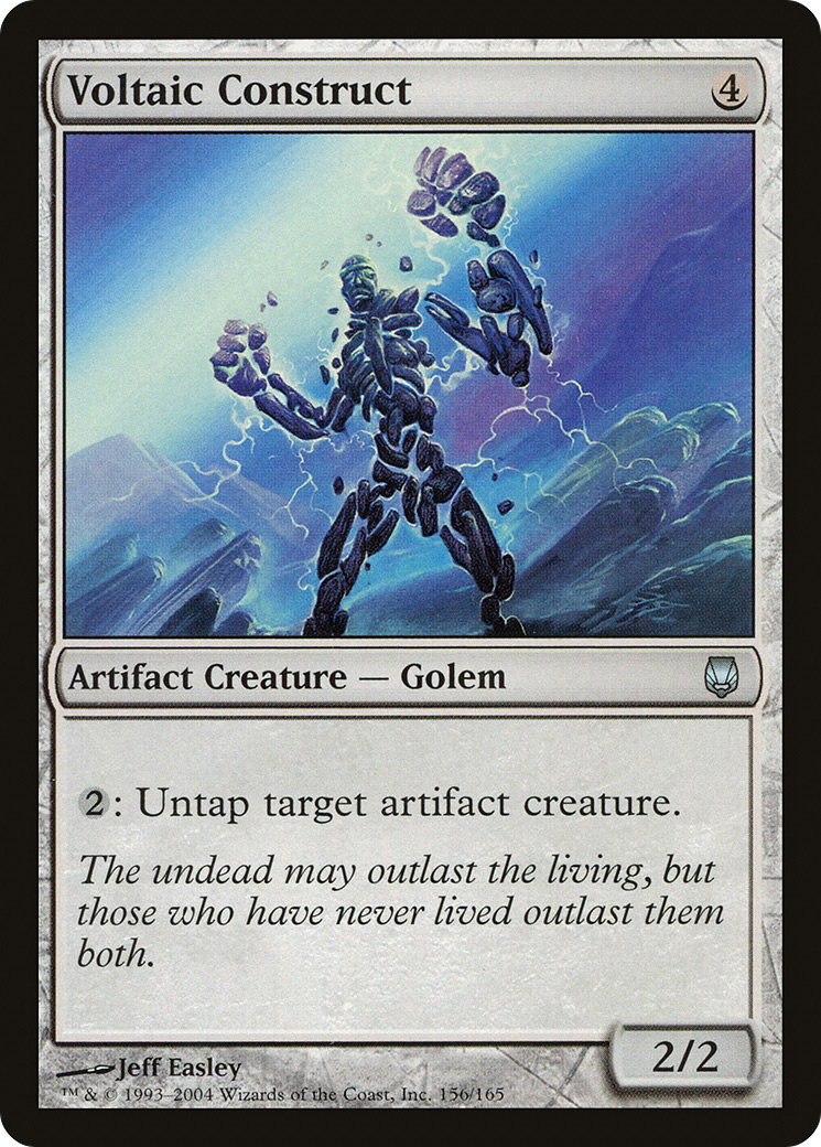 Voltaic Construct (DST-156) - uncommon - Foil