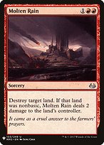 Molten Rain (LIST-MM3-103) - uncommon