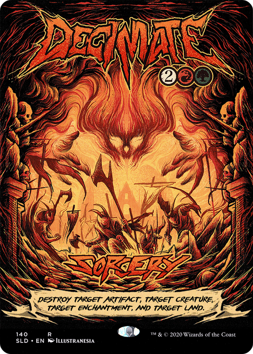 Decimate (SLD-140) - rare (Borderless)