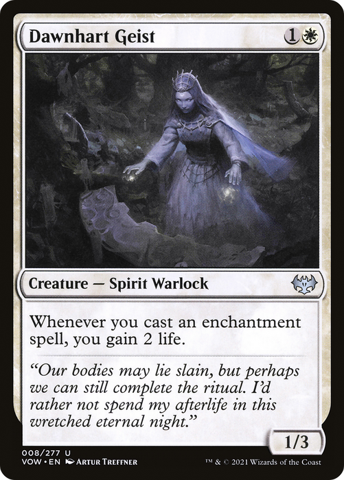Dawnhart Geist (VOW-008) - uncommon - Foil