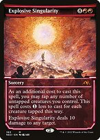 Explosive Singularity (NEO-383) - mythic: (Showcase)