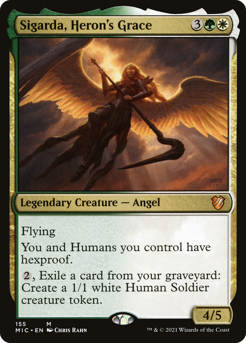 Sigarda, Heron's Grace (MIC-155) - mythic