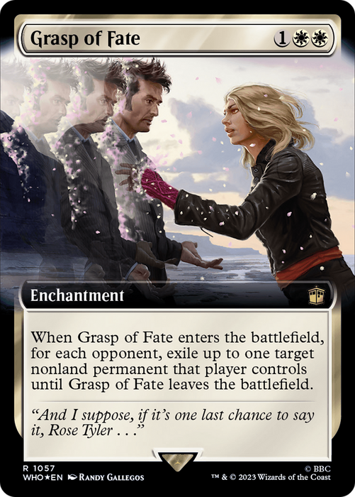 Grasp of Fate (WHO-1057) - rare: (Extended Art) - Foil