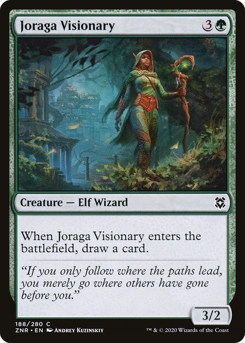 Joraga Visionary (ZNR-188) - common - Foil
