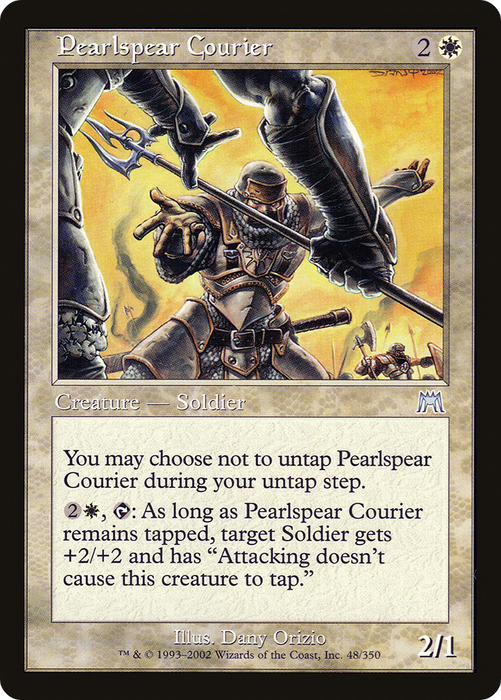 Pearlspear Courier (ONS-048) - uncommon - Foil