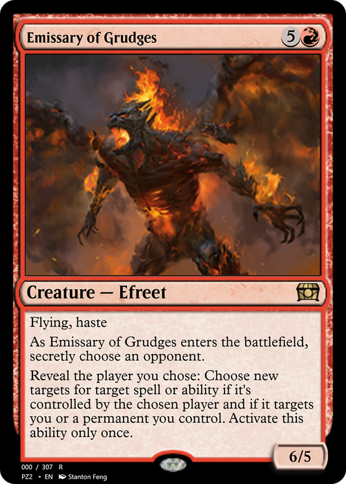 Emissary of Grudges (PZ2-70761) - rare