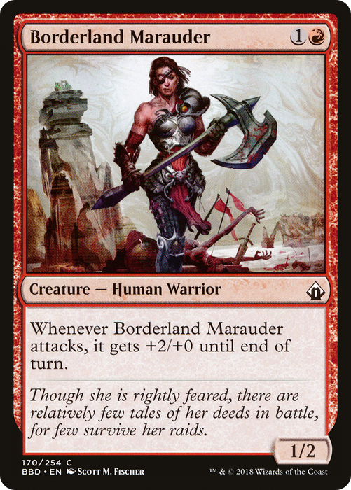 Borderland Marauder (BBD-170) - common - Foil
