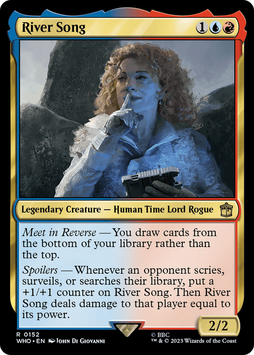 River Song (WHO-152) - rare - Foil