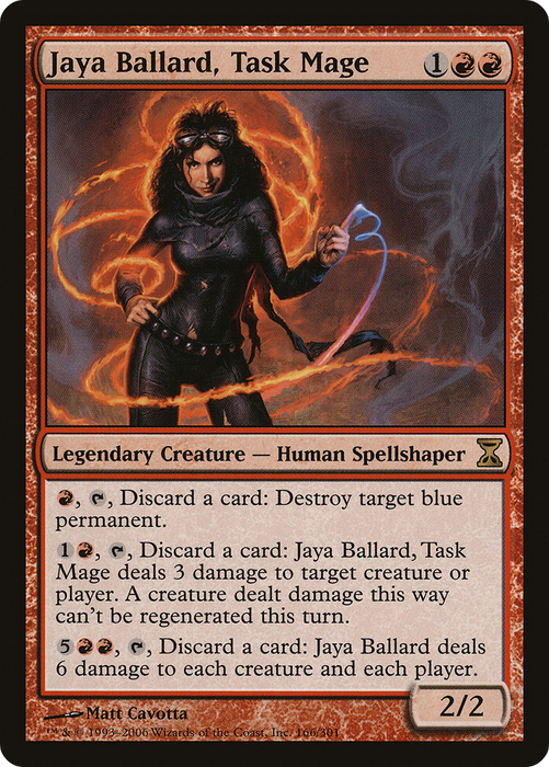 Jaya Ballard, Task Mage (TSP-166) - rare