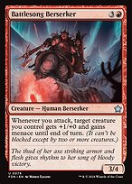 Battlesong Berserker (FDN-078) - uncommon