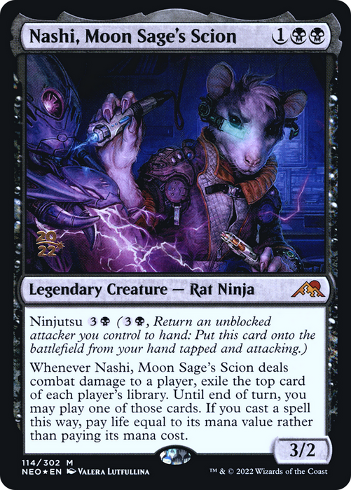 Nashi, Moon Sage's Scion (PRE-114S) - mythic - Foil