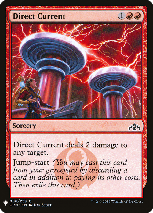 Direct Current (LIST-GRN-96) - common