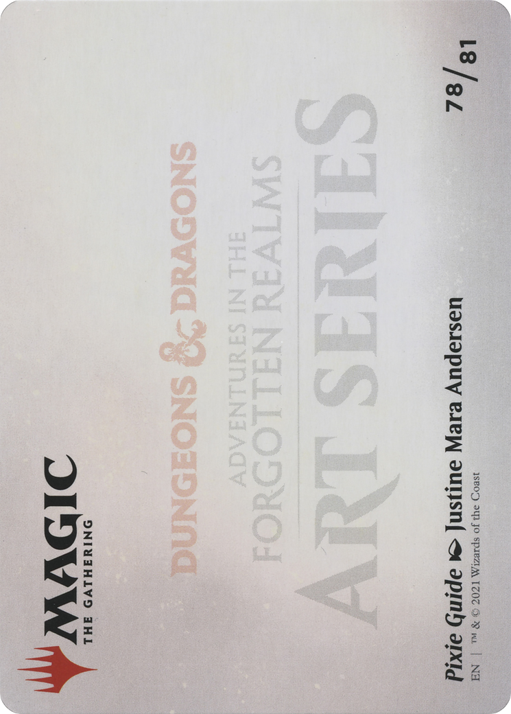 Pixie Guide // Pixie Guide (AAFR-078) - common (Borderless) - Foil