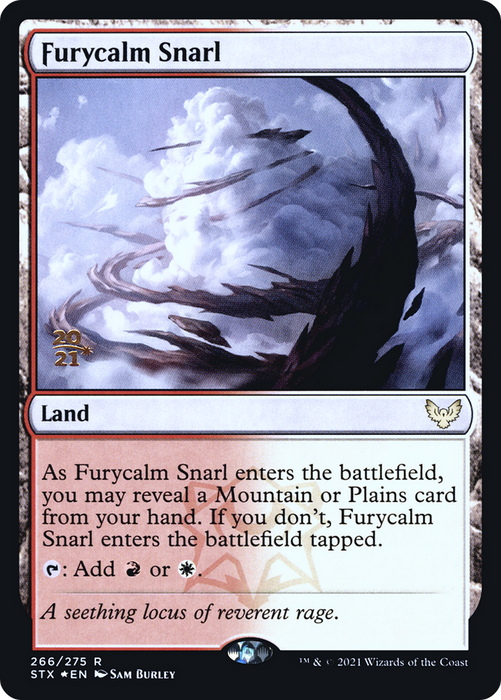 Furycalm Snarl (PRE-266S) - rare - Foil