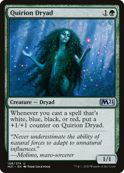Quirion Dryad (M21-198) - uncommon - Foil