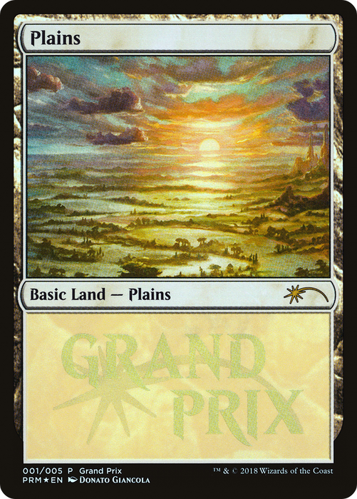 Plains (GPP-2018A) - rare - Foil