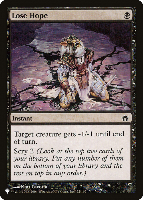 Lose Hope (LIST-5DN-52) - common